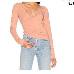 The Line by K Umi Longsleeve Top in Blush